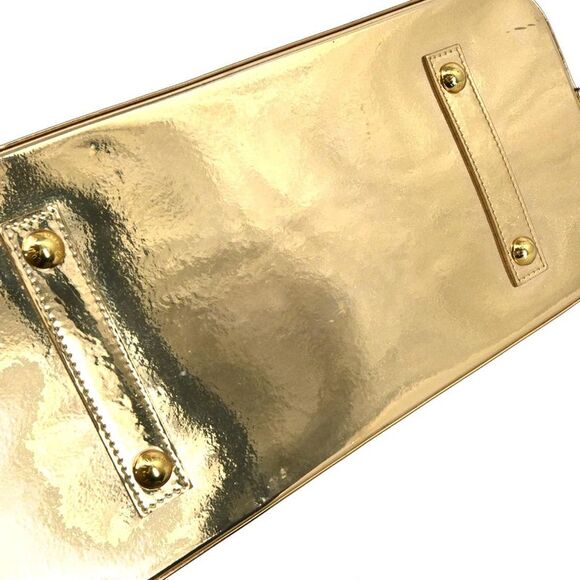 Louis Vuitton Alma Handbag Monogram Miroir Pvc Gold Canvas Handbag (Pre-Owned) - Picture 7 of 10
